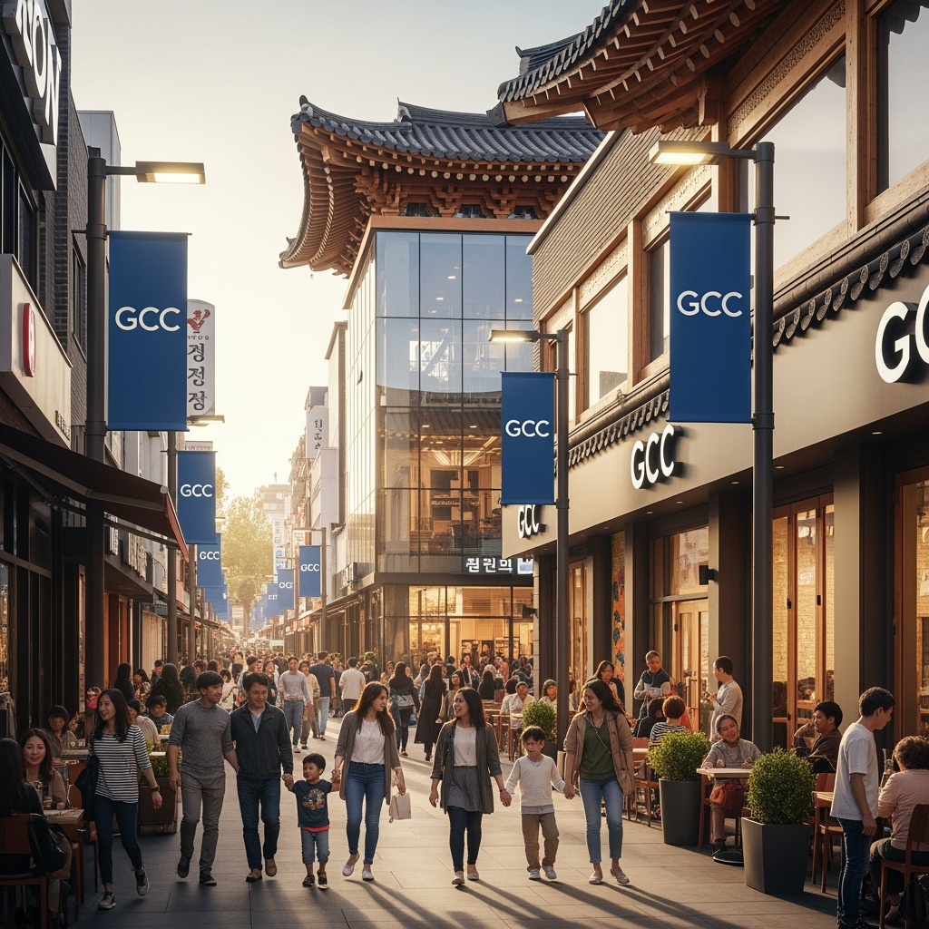 Illustration for: Korea Town to Expand with 50 New GCC Branches