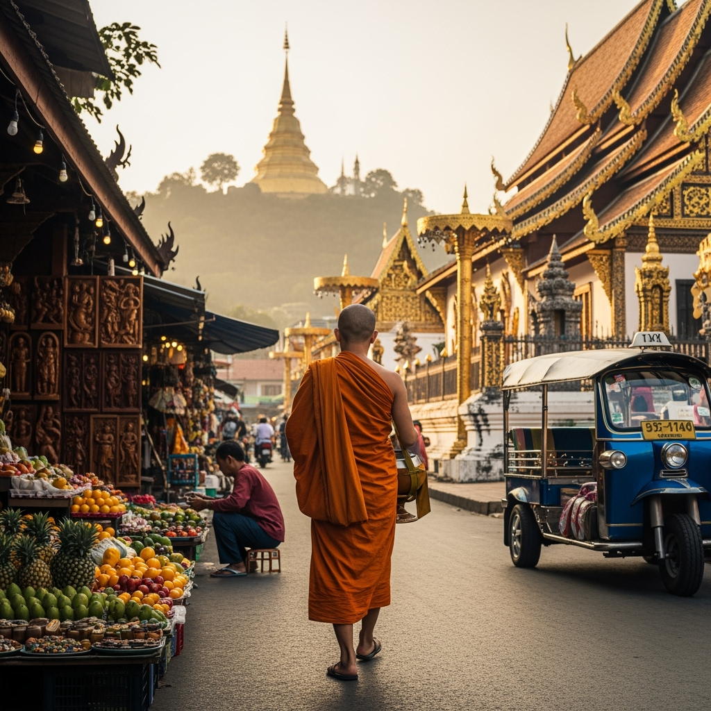 Illustration for: Exploring the Soul of Chiang Mai
