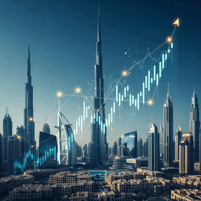 Illustration for: Dubai's Rise as a Global Investment Hub in 2025