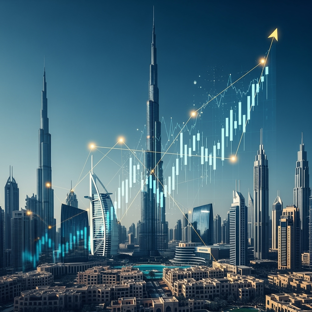 Illustration for: Dubai's Rise as a Global Investment Hub in 2025