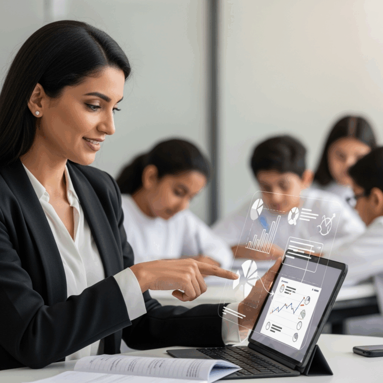 Illustration for: UAE Teachers Innovate with Digital Feedback
