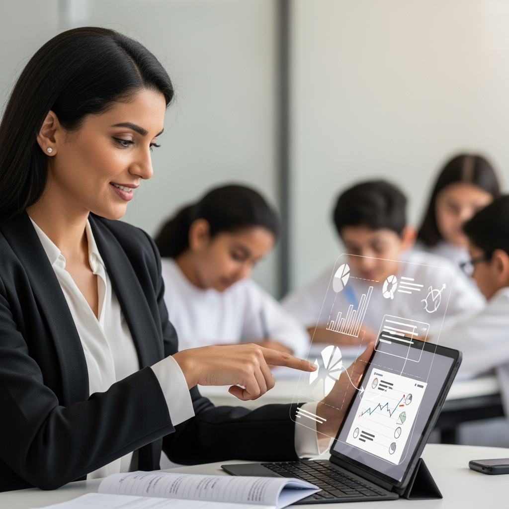 Illustration for: UAE Teachers Innovate with Digital Feedback
