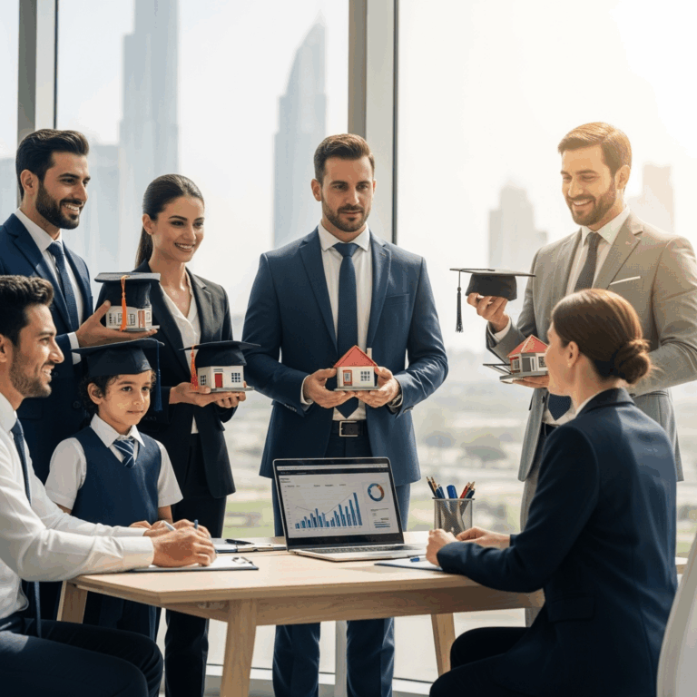 Illustration for: UAE Employers Boost Housing and Schooling Benefits