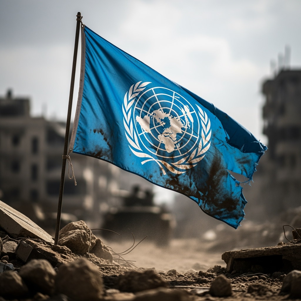 Illustration for: UN Failure in Gaza Crisis