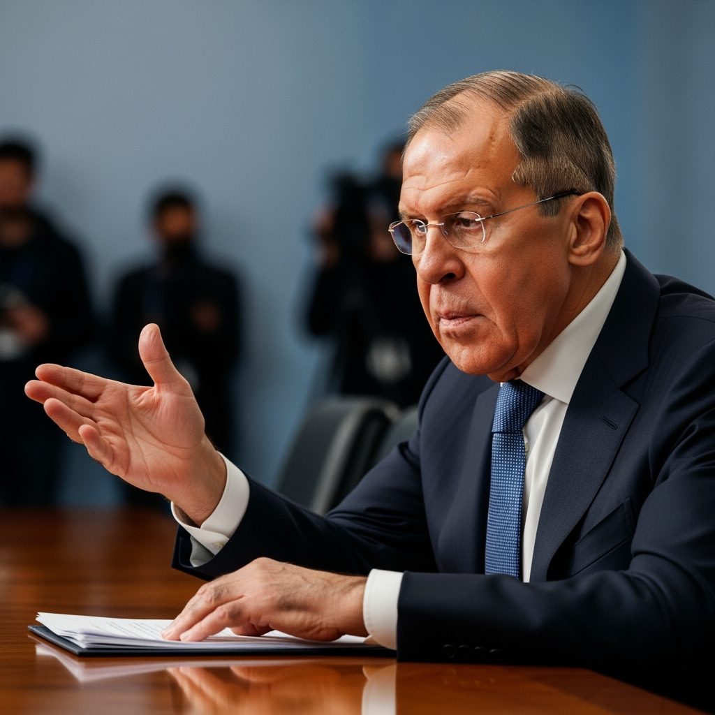 Illustration for: Lavrov Discusses Gaza Agreement Rumors