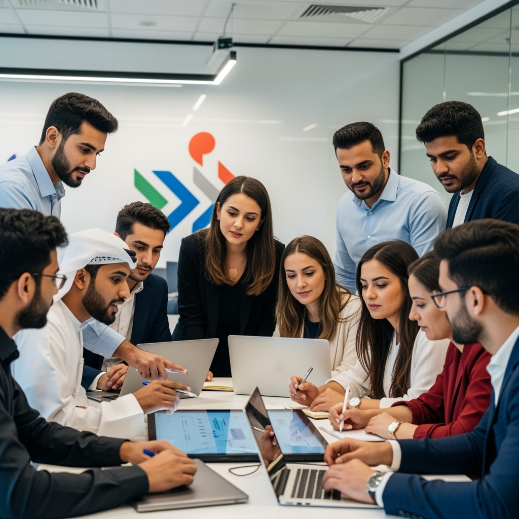 Illustration for: UAE Companies Embrace Work Curriculum