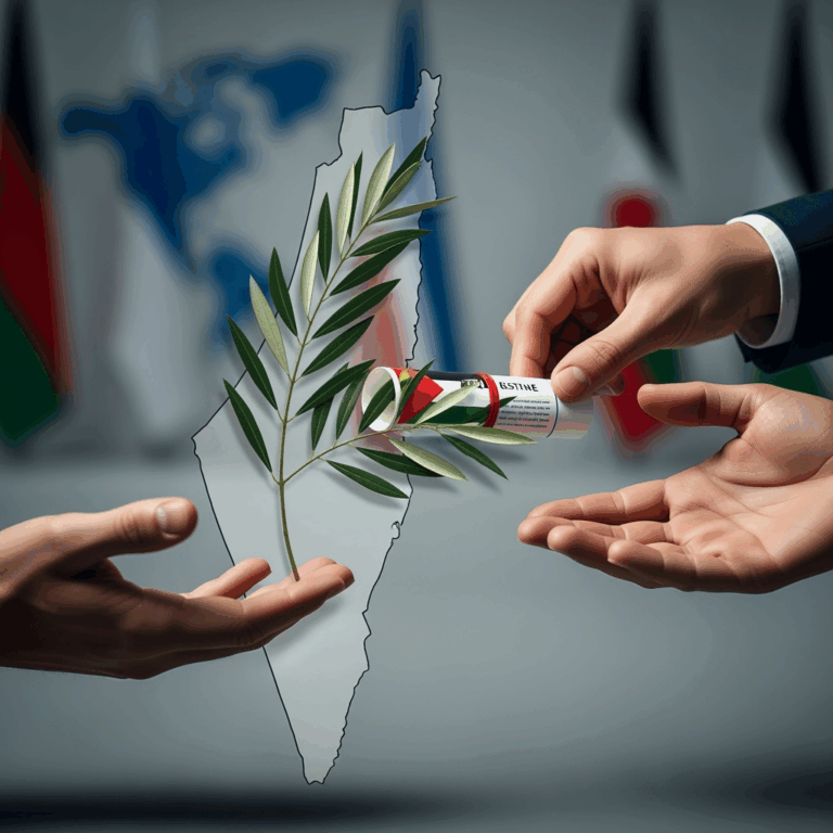 Illustration for: Recognition of Palestine and Its Implications
