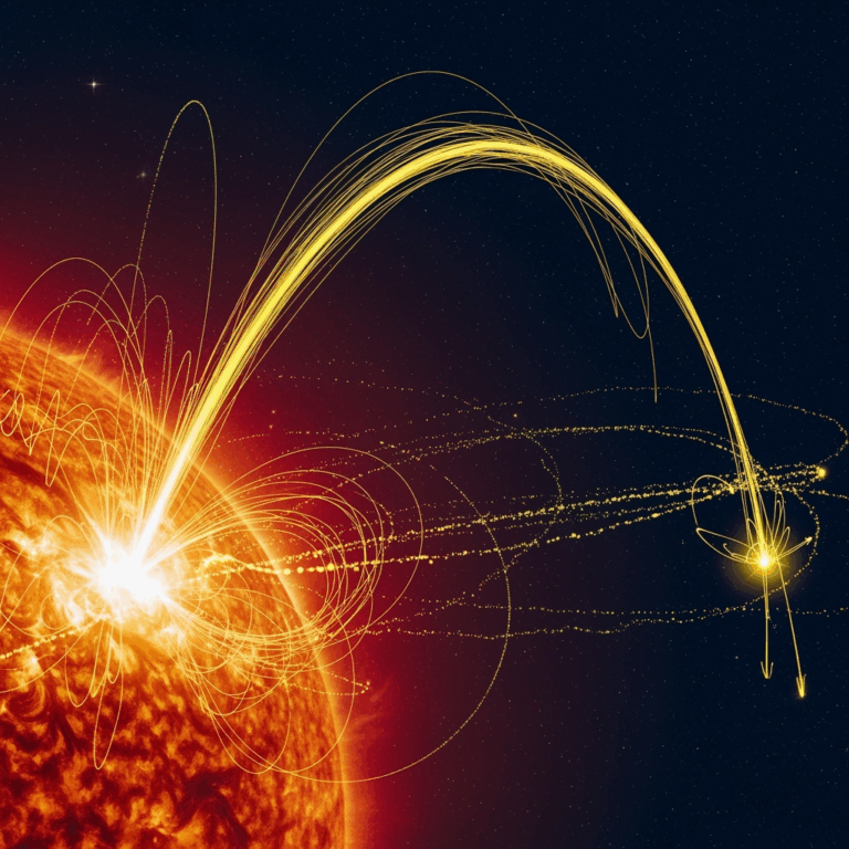 Illustration for: New Insights into Solar Flare Mysteries