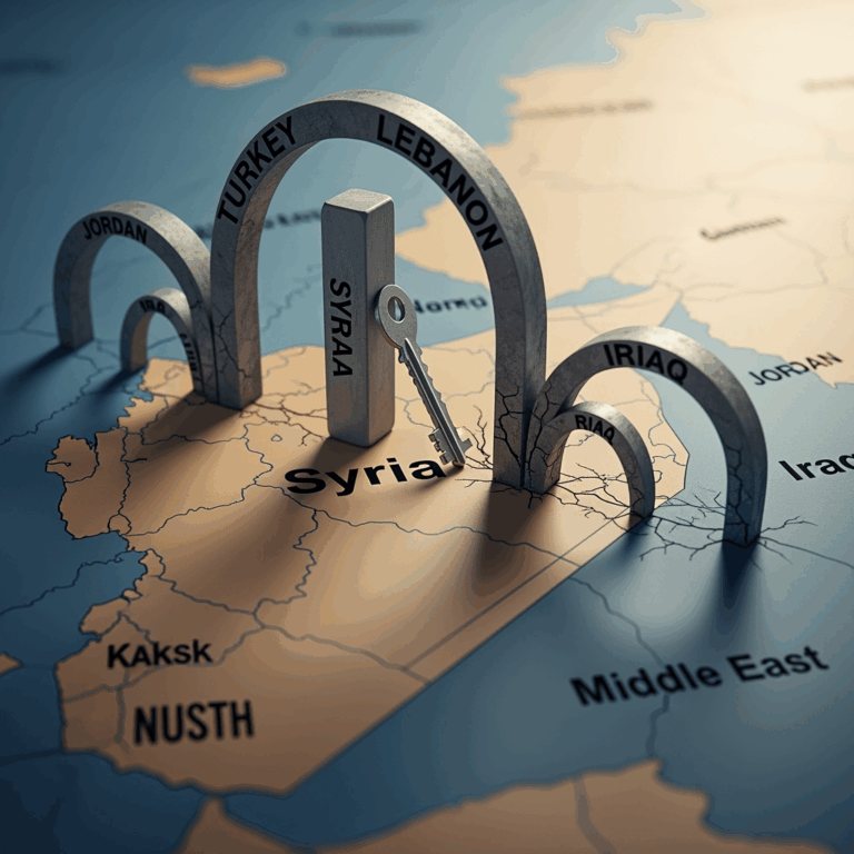 Illustration for: Syria's Stability Vital for Regional Security
