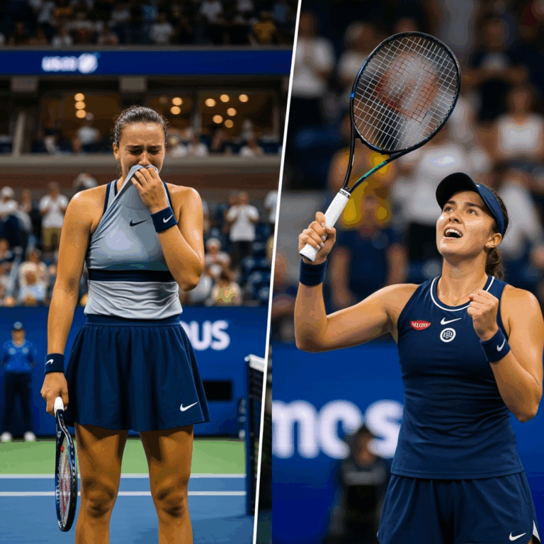 Illustration for: Anisimova's US Open Heartbreak and Rise to Top 5