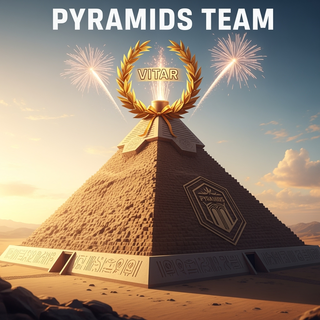 Illustration for: Historic Win for Pyramids Team