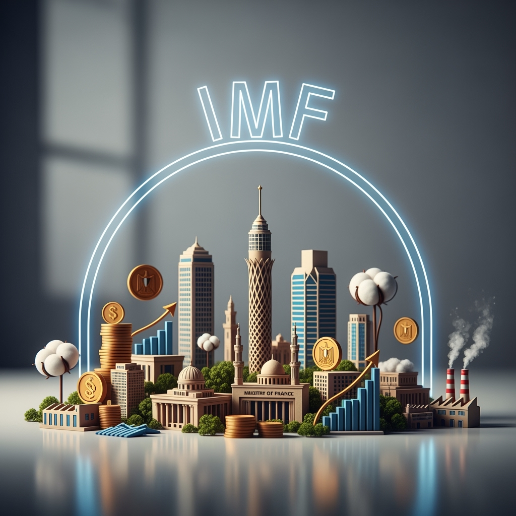 Illustration for: Egypt's New Economic Reforms and IMF Programs