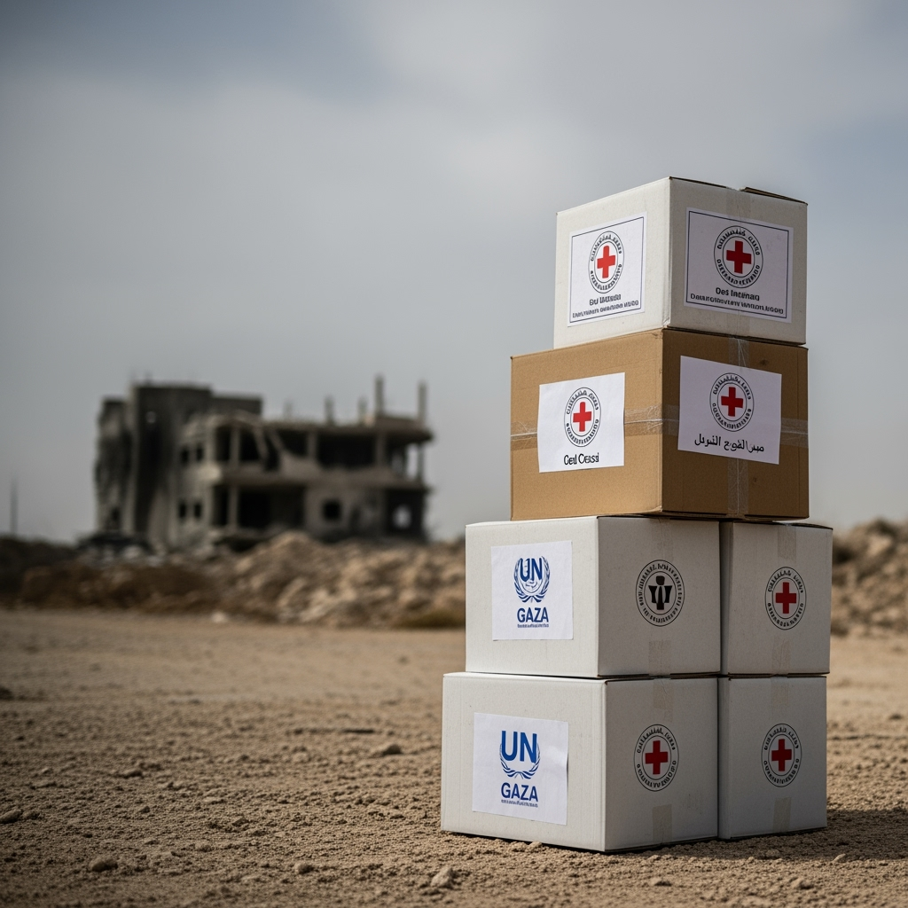 Illustration for: UN Urges Aid for Gaza Amid Escalating Crisis