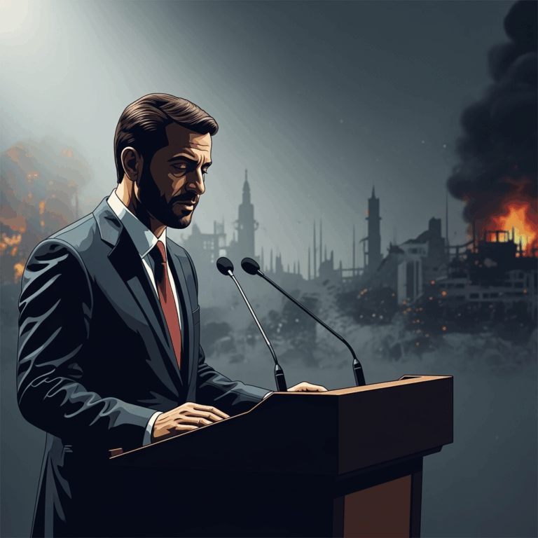 Illustration for: Palestinian Ministry Condemns Israeli Gaza Actions