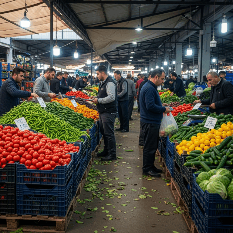Illustration for: Explosion in Demre Wholesale Market