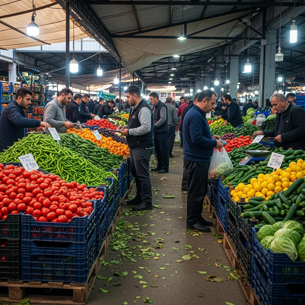 Illustration for: Explosion in Demre Wholesale Market