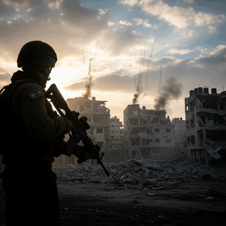 Illustration for: Israel's Independent Operation Against Hamas
