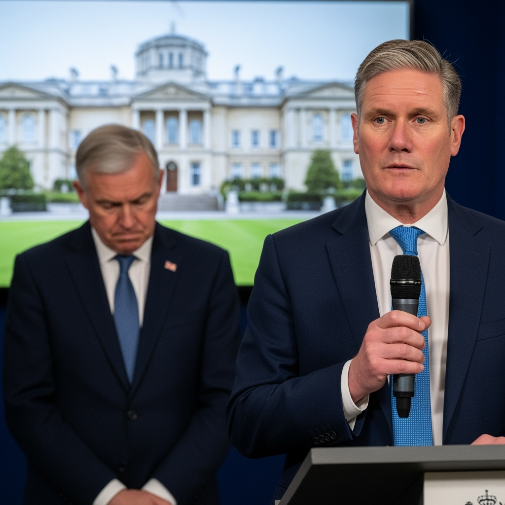 Illustration for: Keir Starmer Dismisses Ambassador Over Epstein Ties