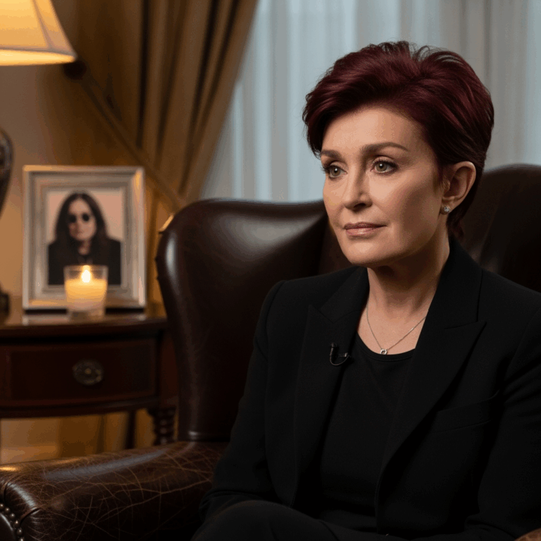 Illustration for: Sharon Osbourne Speaks on Life After Ozzy's Passing