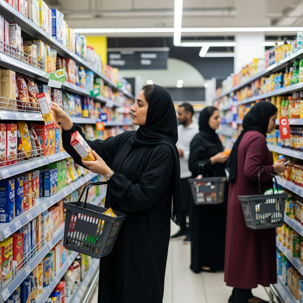Illustration for: UAE Shoppers Opt for Smaller Packs, Shop More Often