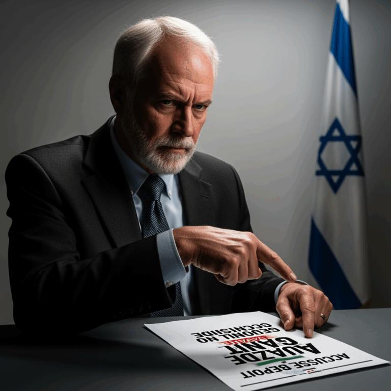 Illustration for: UN Expert Accuses Israel of Genocide in Gaza