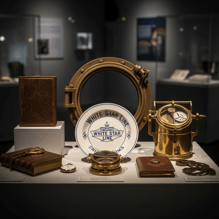 Illustration for: Britannic Shipwreck Artifacts to be Exhibited
