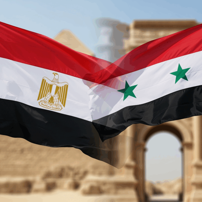 Illustration for: Egypt Reaffirms Support for Syria's Unity and Sovereignty