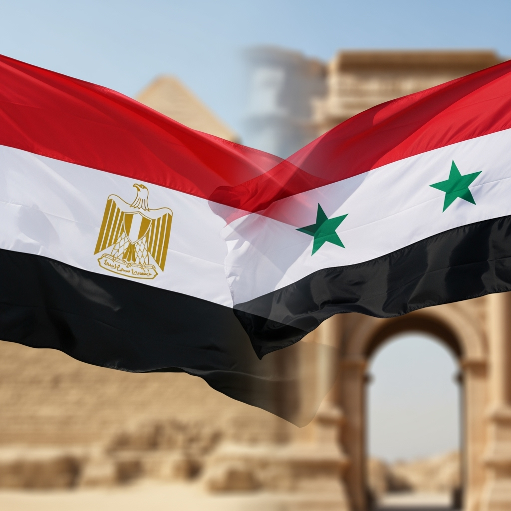Illustration for: Egypt Reaffirms Support for Syria's Unity and Sovereignty