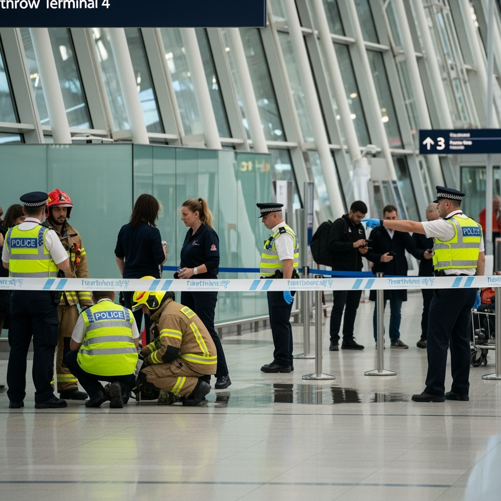 Illustration for: Incident Causes Heathrow Terminal 4 Closure