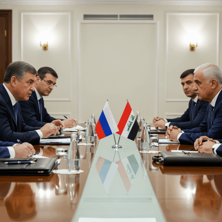 Illustration for: Russian-Iraqi Security Cooperation Talks
