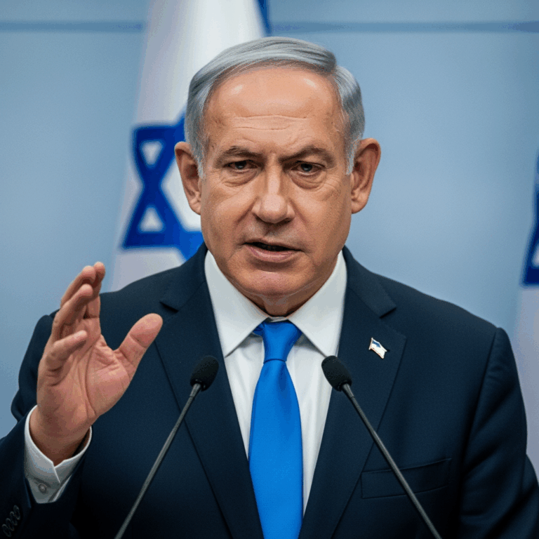 Illustration for: Netanyahu's Threats Spark Controversy