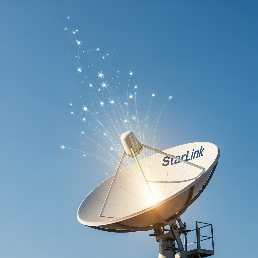 Illustration for: Starlink Restored After Brief Outage