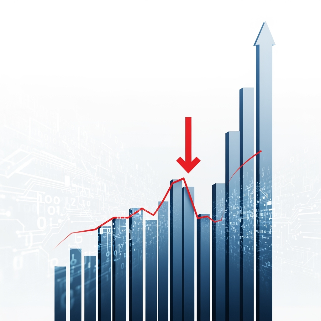 Illustration for: Oracle Stock Dips After Record AI-Driven Surge