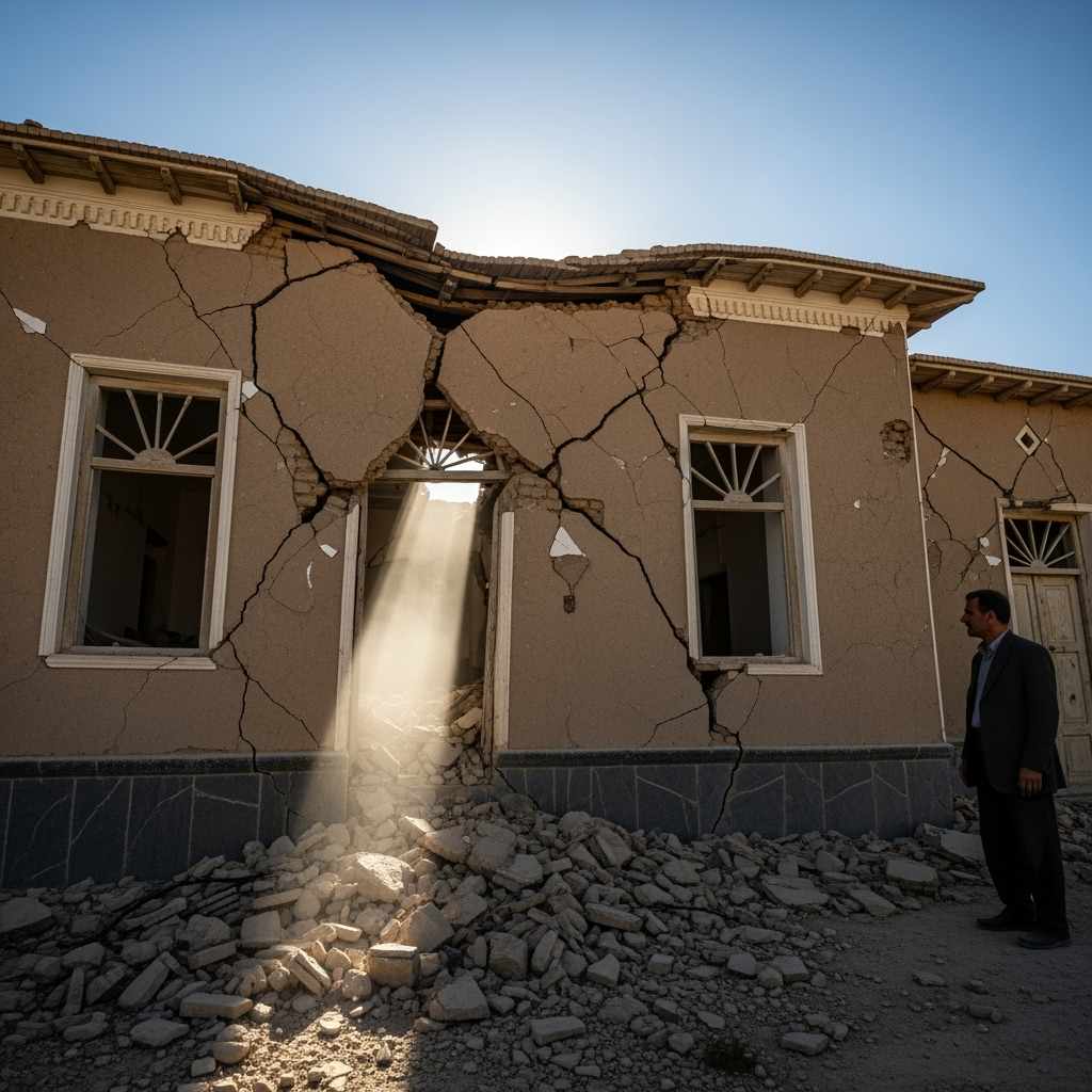 Illustration for: 5.2 Magnitude Earthquake Strikes Southern Iran