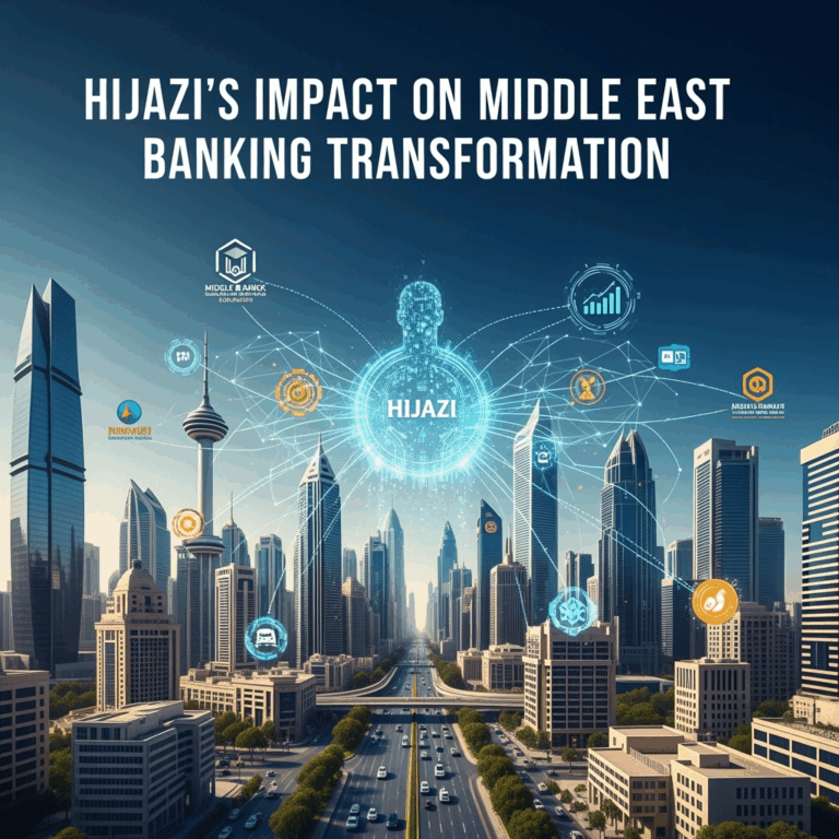 Illustration for: Hijazi's Impact on Middle East Banking Transformation