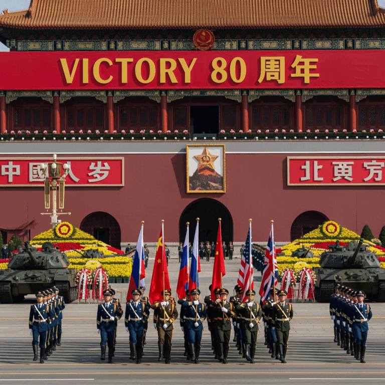 Illustration for: Beijing Hosts 80th WWII Victory Anniversary Celebration