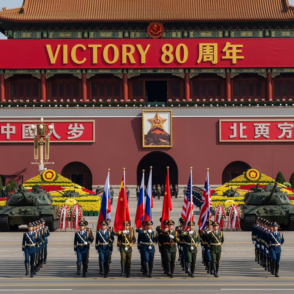 Illustration for: Beijing Hosts 80th WWII Victory Anniversary Celebration