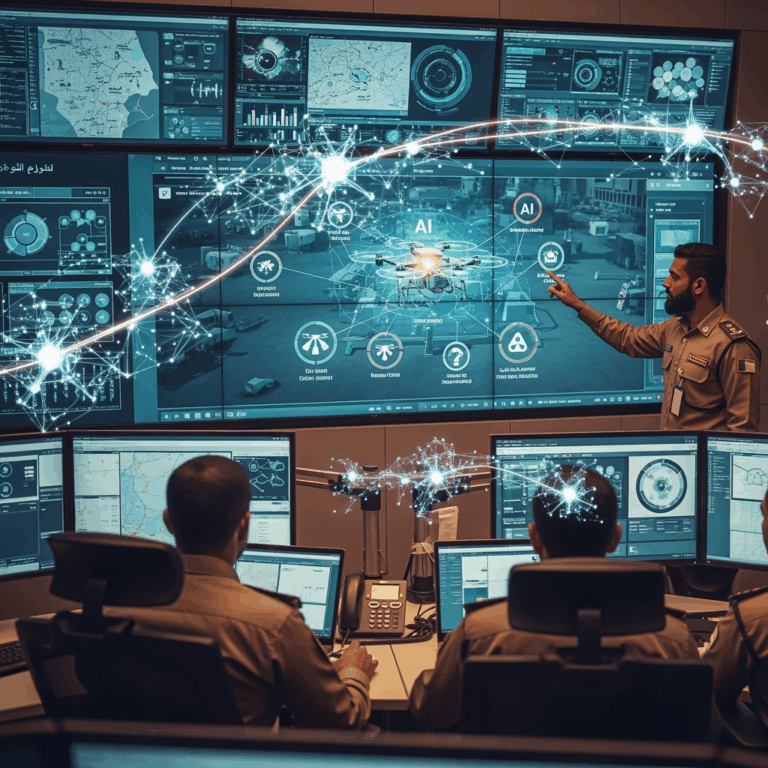 Illustration for: Dubai Accelerates AI in Civil Defence Initiatives
