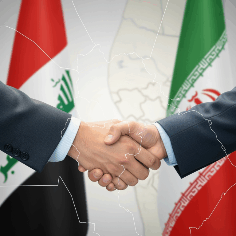 Illustration for: Iraq-Iran Security Cooperation Discussed