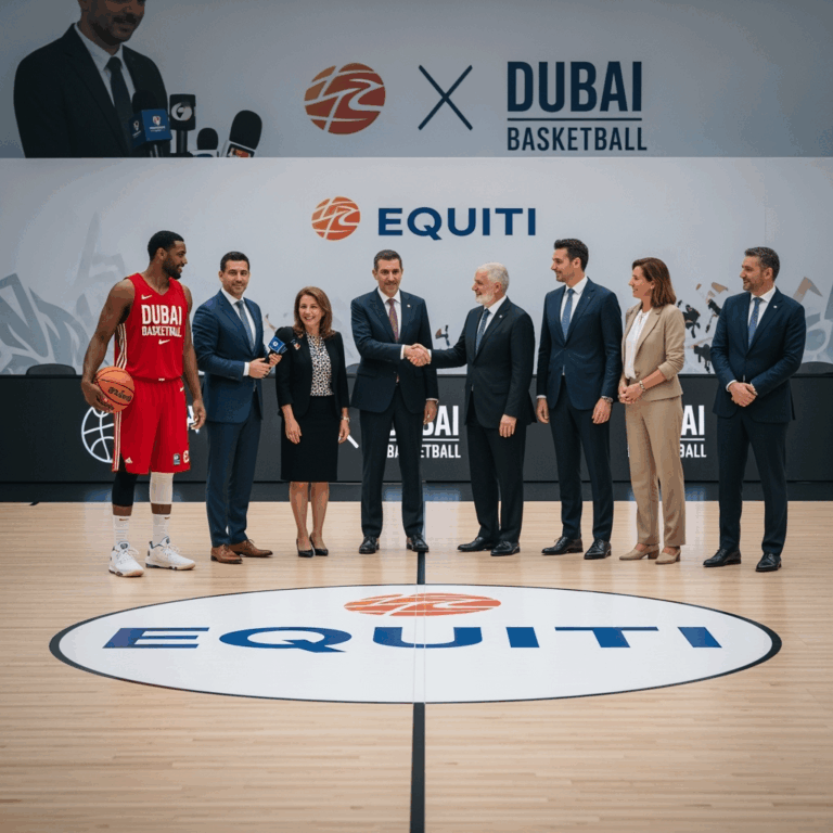 Illustration for: Equiti Partners with Dubai Basketball for Three Seasons
