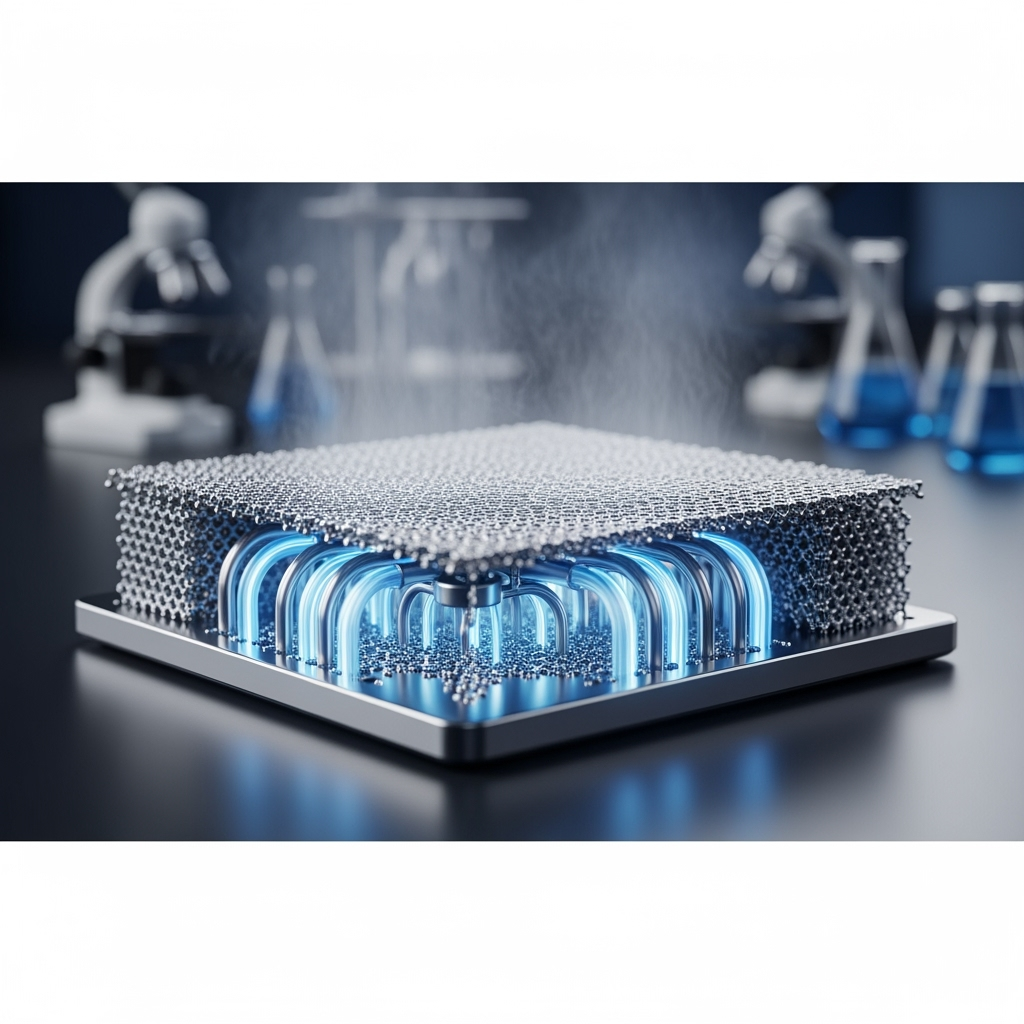 Illustration for: Revolutionary Nanomaterial Cooling System Developed
