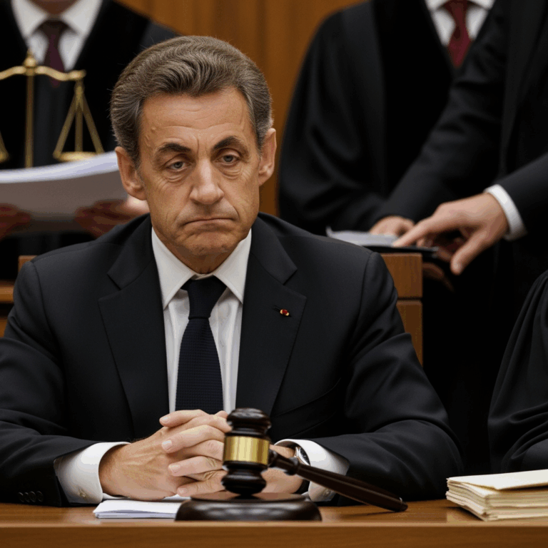Illustration for: Sarkozy Charged: Corruption and Illegal Financing