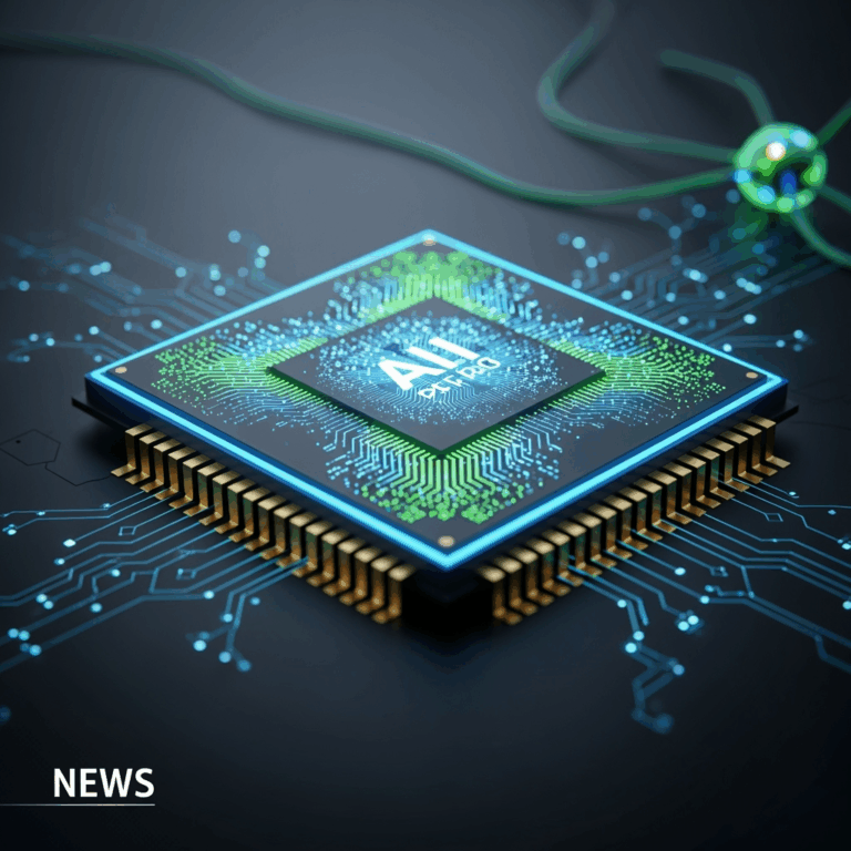 Illustration for: Revolutionary Optical AI Chip Enhances Efficiency