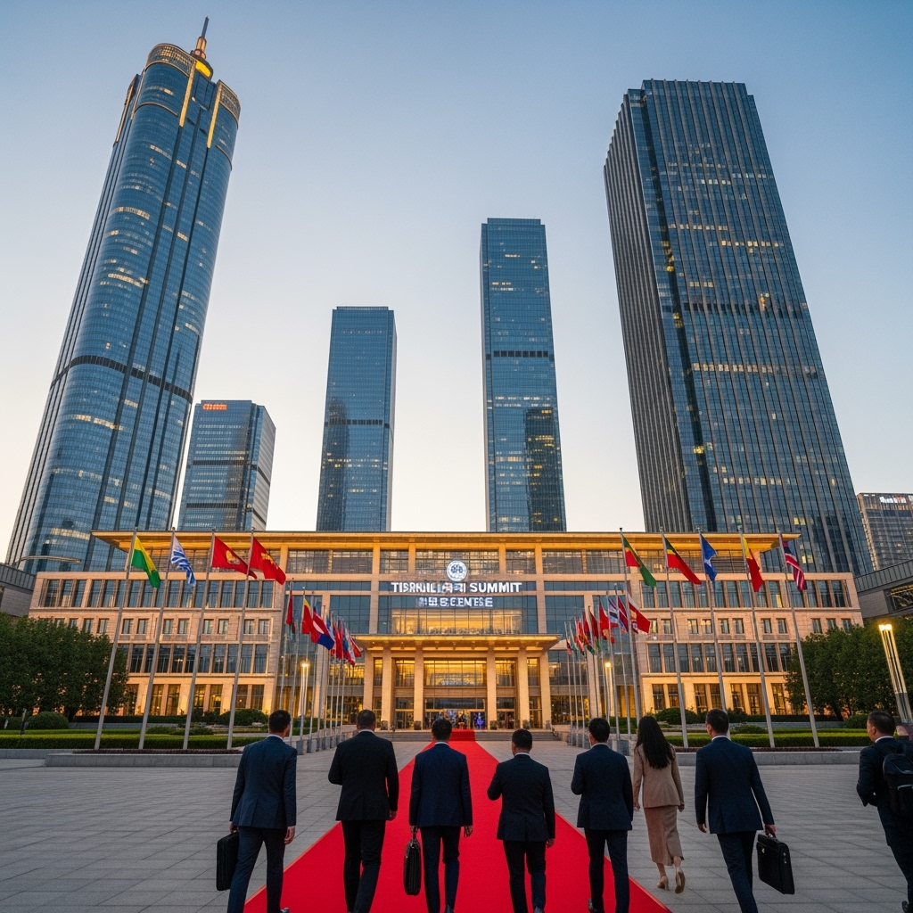 Illustration for: Tianjin: Ideal Summit Location