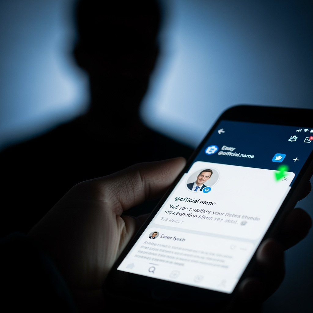 Illustration for: Beware of Sophisticated Social Media Impersonation Scams