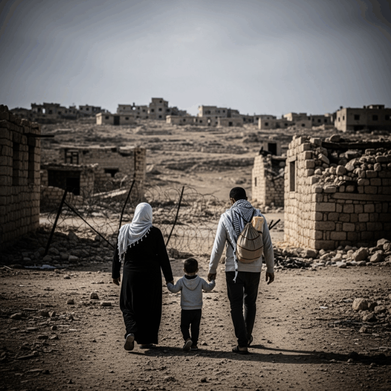 Illustration for: Forced Displacement and Palestinian Rights