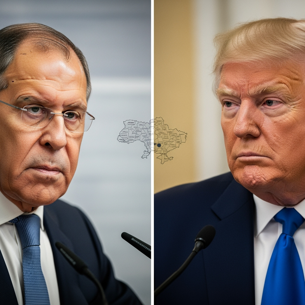 Illustration for: Lavrov on Trump's Ukraine Policy