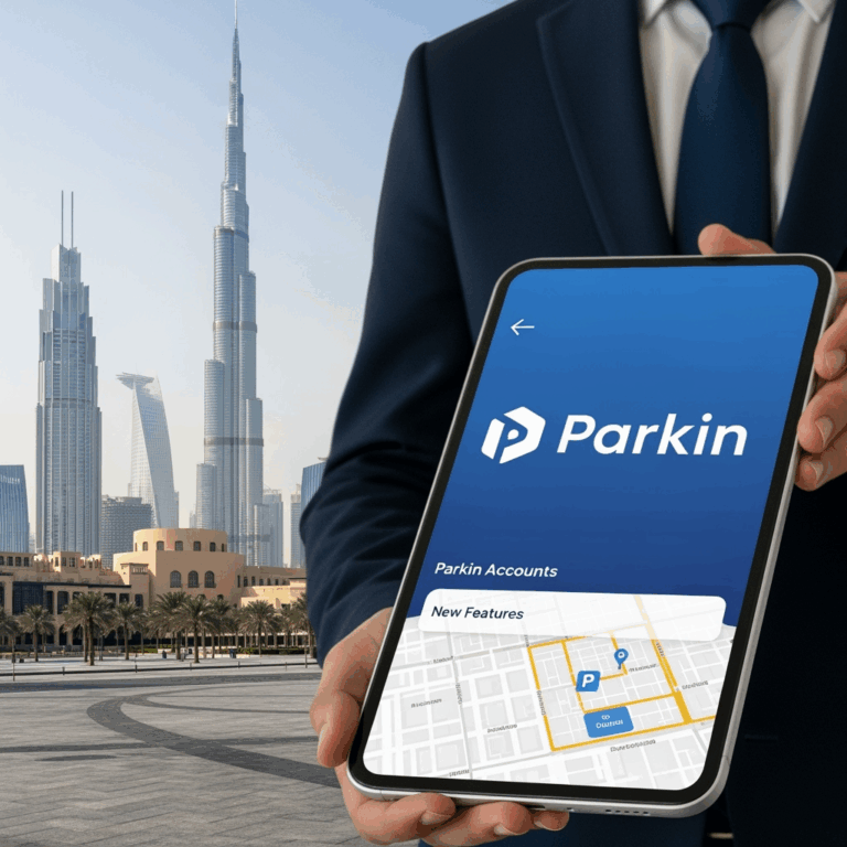 Illustration for: Parkin Unveils New Parking Accounts in Dubai