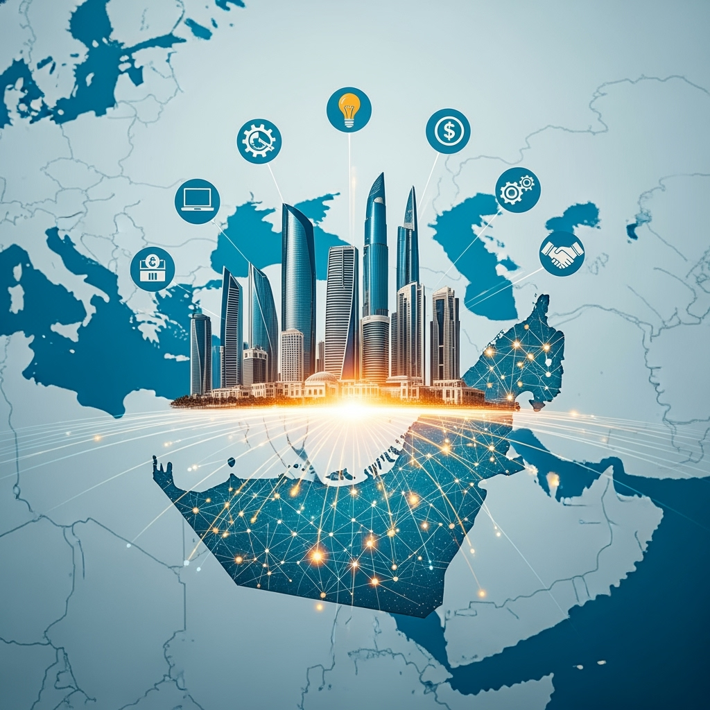 Illustration for: UAE Strengthens Role as MENA's Leading Startup Hub