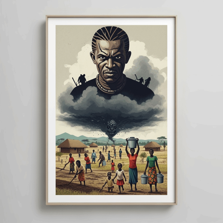 Illustration for: Kony's Alleged Crimes Still Impacting Uganda